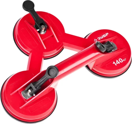 ЗУБР "МАСТЕР". Стеклодомкрат пластмассовый, тройной, 100кг 33724-3 купить в Нижневартовске