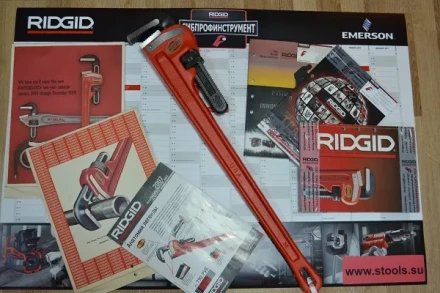 Прямой трубный ключ для тяжелых работ 36  31035 купить в Нижневартовске