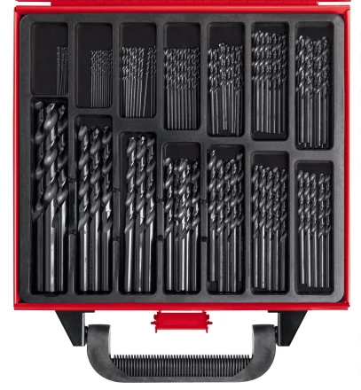 ЗУБР 99 шт, (1-10 мм), сталь Р4М2, класс В, мет.бокс, набор сверл по металлу (29605-H99) купить в Нижневартовске