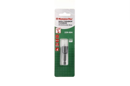 Головка HAMMER размер 10мм, H 48мм, S 3/8&#039;&#039; (229-004 PS HX) купить в Нижневартовске