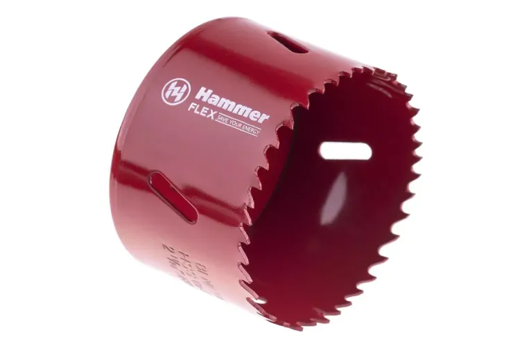 Коронка биметаллическая HAMMER Ф68х38мм 5/8" BiMETALL (224-013) купить в Нижневартовске