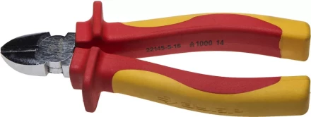 Бокорезы ЗУБР "ПРОФЕССИОНАЛ" "ПРОФИЭЛЕКТРИК", диэлектрические, двухкомпонентная рукоятка, высоковольтные до ~1000В, 160мм 22145-5-16 купить в Нижневартовске