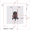 Нивелир лазерный ADA Combine 4V+6Dots купить в Нижневартовске