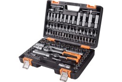 Набор инструментов АВТО, 1/2" , 1/4" , CrV, в кейсе 94 предм Вихрь 73/6/7/7