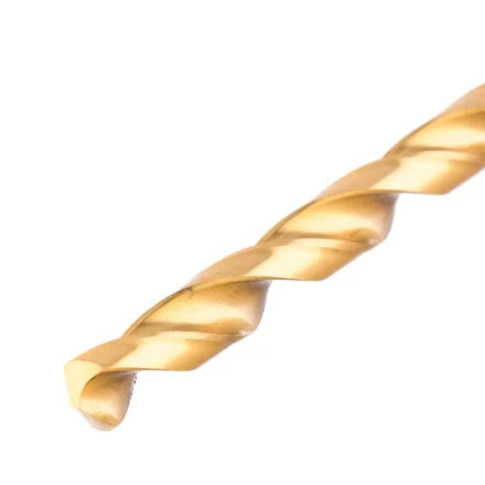 Сверло спиральное по металлу Matrix, 10 x 300 мм, HSS, нитридтитановое покрытие, 714310 купить в Нижневартовске