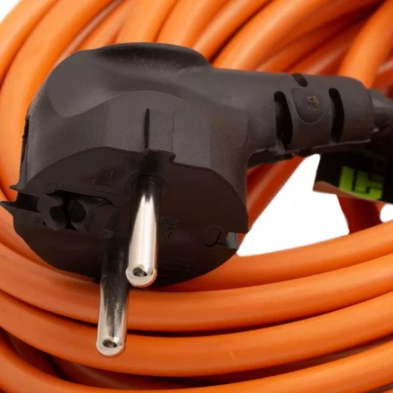 Удлинитель-шнур силовой 20 м Сибртех 95832, 16А, тип УХ16, ПВС, усиленный, 1 розетка без заземления купить в Нижневартовске