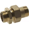 Соединитель GENERAL FITTINGS прямой с накидной гайкой, латунь, ш/ш, 3/4" 51037-S/S-3/4 купить в Нижневартовске
