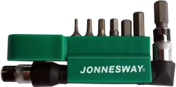 Комплект вставок шестигранных 2-8мм 1/4&quot; DR 8 предметов S08H2H8S Jonnesway 47462