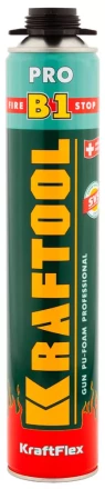Пена &quot;PREMIUM B1&quot; профессиональная, монтажная, пистолетная, всесезонная, 750мл, KRAFTOOL 41186_z01 купить в Нижневартовске
