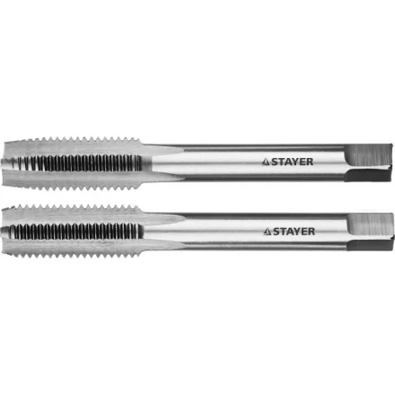 Комплект метчиков STAYER "MASTER", сталь 9ХС, М12х1,75, 2 шт 28025-12-1.75-H2 купить в Нижневартовске