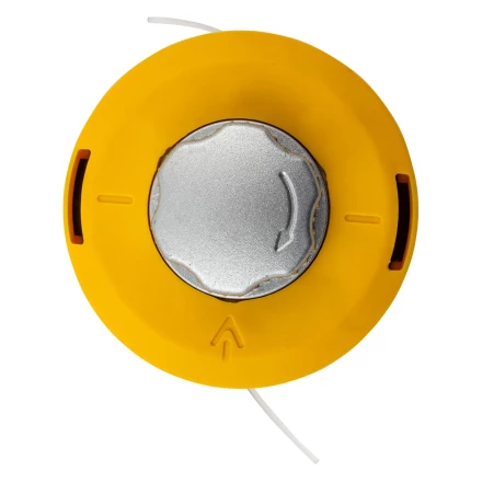 Катушка для мотокосы, полуавтомат.,легкая загрузка лески, гайка M10x1,25, алюм.кнопка Kronwerk 96355 купить в Нижневартовске