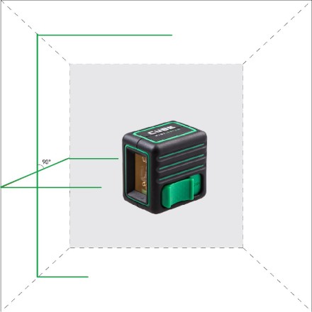 Построитель лазерных плоскостей лазерный уровень ADA Cube MINI Green Home Edition ADA купить в Нижневартовске