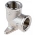 Уголок GENERAL FITTINGS с креплением к стене в двух точках, никелированная латунь, г/г, 1/2&quot; 51075-G/G-1/2 купить в Нижневартовске