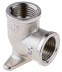 Уголок GENERAL FITTINGS с креплением к стене в двух точках, никелированная латунь, г/г, 1/2&quot; 51075-G/G-1/2 купить в Нижневартовске