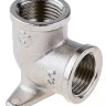 Уголок GENERAL FITTINGS с креплением к стене в двух точках, никелированная латунь, г/г, 1/2" 51075-G/G-1/2 купить в Нижневартовске