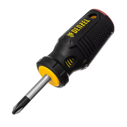 Отвертка, PH2х38 мм, S2, 3к рукоятка Denzel 121867 купить в Нижневартовске