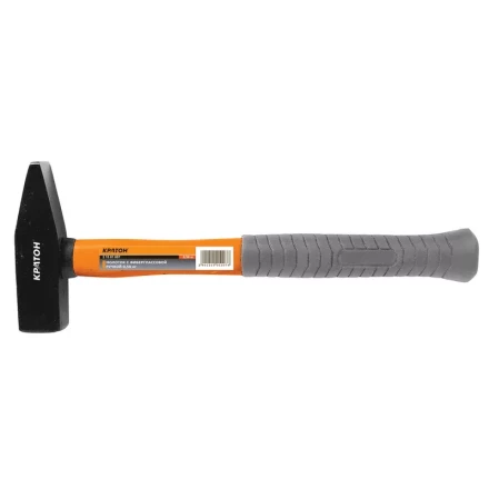Молоток с фиберглассовой обрезиненной рукояткой 0,60кг   Кратон 2 15 01 008 купить в Нижневартовске