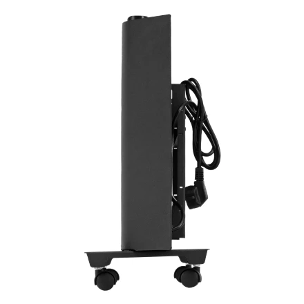 Конвектор электрический Denzel XCE-1000 B, 230 В, 1000 Вт, X-образный нагреватель черный 98127 купить в Нижневартовске