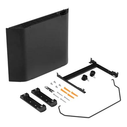 Конвектор электрический Denzel XCE-1000 B, 230 В, 1000 Вт, X-образный нагреватель черный 98127 купить в Нижневартовске