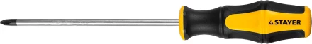 Отвертка STAYER "MASTER" "HERCULES", Сr-V, противоскользящая рукоятка, PH2x150мм 25052-2-15_z02 купить в Нижневартовске