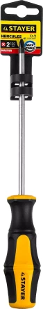 Отвертка STAYER "MASTER" "HERCULES", Сr-V, противоскользящая рукоятка, PH2x150мм 25052-2-15_z02 купить в Нижневартовске