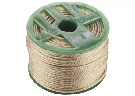 Трос металлополимерный прозрачный ПР-5.0 5,0 мм толщина катушка 50 м СИБРТЕХ 47639 купить в Нижневартовске