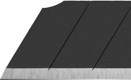Лезвия OLFA сегментированные BLACK MAX, 9х80х0,38мм, 13 сегментов, 50шт OL-ABB-50B купить в Нижневартовске