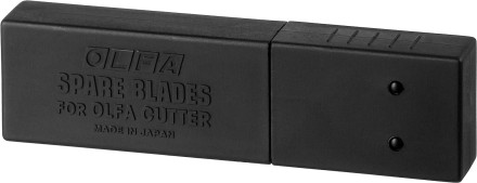 Лезвия OLFA сегментированные BLACK MAX, 9х80х0,38мм, 13 сегментов, 50шт OL-ABB-50B купить в Нижневартовске