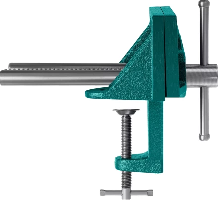 Тиски KRAFTOOL столярные переносные, на струбцине 32720-155 купить в Нижневартовске