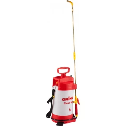 Опрыскиватель GRINDA садовый "Clever Spray",5 л, с латунным  телескоп. удлинителем и упорами для ног 8-425155_z01 купить в Нижневартовске