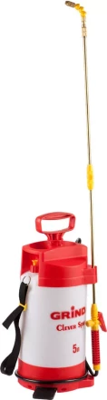 Опрыскиватель GRINDA садовый "Clever Spray",5 л, с латунным  телескоп. удлинителем и упорами для ног 8-425155_z01 купить в Нижневартовске