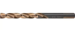 Сверло спиральное по металлу  2,5 x 57мм, Р9М3, многогранная заточка, 2шт  БАРС 71847