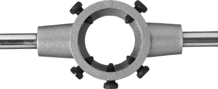 Плашкодержатель, ЗУБР Мастер 28142-38, с центровочными и прижимными винтами, 38х14мм для М12 - М14, L - 315мм 28142-38_z01 купить в Нижневартовске