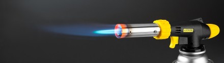 Газовая горелка &quot;ProTerm&quot; на баллон, STAYER &quot;PROFESSIONAL&quot; 55580, с пьезоподжигом, регулировка пламени, цанговое соединение, 1300С 55580 купить в Нижневартовске