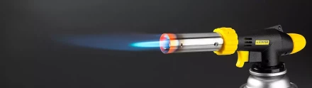 Газовая горелка "ProTerm" на баллон, STAYER "PROFESSIONAL" 55580, с пьезоподжигом, регулировка пламени, цанговое соединение, 1300С 55580 купить в Нижневартовске