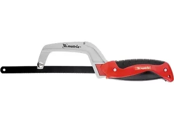 Ножовка по металлу, 250 мм, обрезиненная рукоятка MATRIX 775605 купить в Нижневартовске