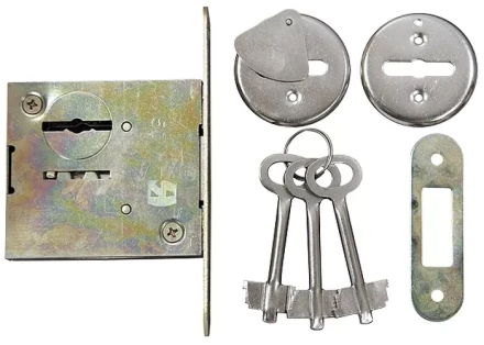 Замок врезной ЗВ8-4 сувальдный СИБРТЕХ 91663 купить в Нижневартовске