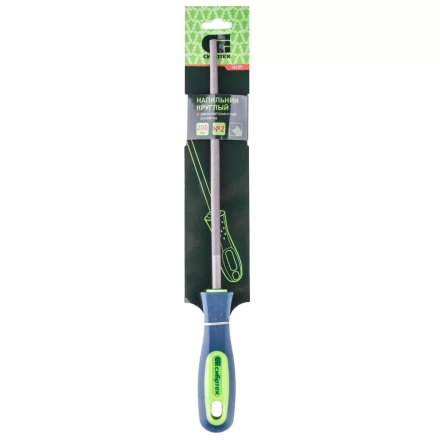 Напильник 200 мм круглый двухкомпонентная рукоятка №2 Сибртех 16127 купить в Нижневартовске