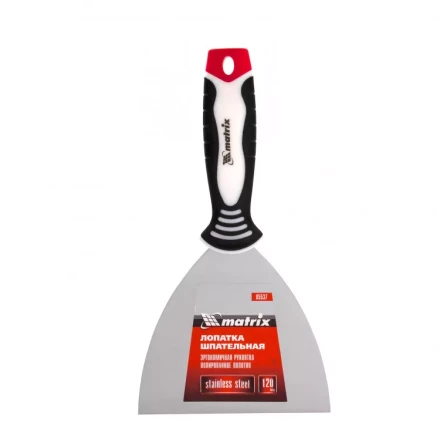 Шпательная лопатка из нержавеющей стали 120 мм трехкомпонентная ручка Matrix 85537 купить в Нижневартовске