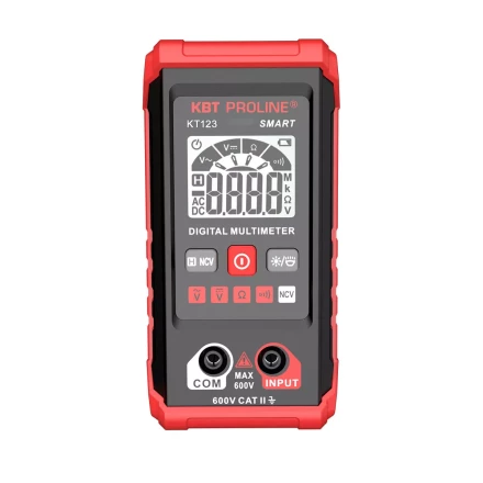 Мультиметр цифровой компактный КВТ SMART KT 123 с автоматическим выбором режимов и пределов измерений (88550) купить в Нижневартовске