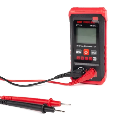 Мультиметр цифровой компактный КВТ SMART KT 123 с автоматическим выбором режимов и пределов измерений (88550) купить в Нижневартовске
