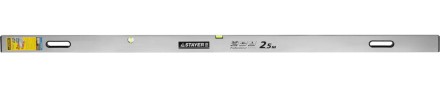 Правило-уровень с ручками GRAND, 2.5 м, STAYER Professional 10752-2.5 10752-2.5 купить в Нижневартовске