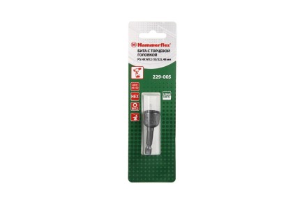 Головка HAMMER размер 12мм, H 48мм, S 1/4&#039;&#039; (229-005 PS HX) купить в Нижневартовске