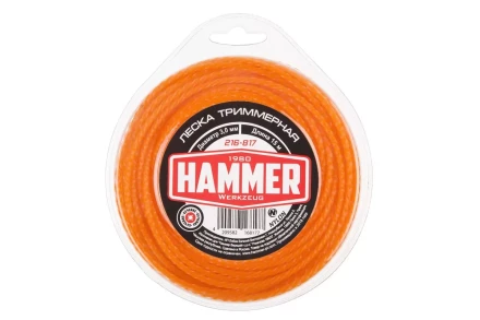 Леска для триммеров HAMMER 216-817 купить в Нижневартовске