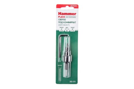 Сверло по дереву HAMMER Ф4х70мм (202-272 DR WD DBL FLUTE ) купить в Нижневартовске