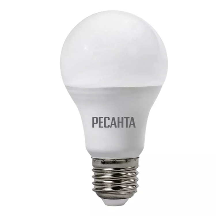 Лампа светодиодная РЕСАНТА LL-R-A60-11W-230-4K-E27 76/1/16 купить в Нижневартовске