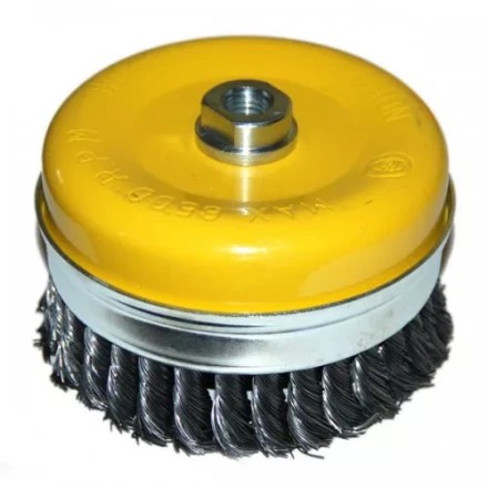 Щетка для УШМ чашечная М14/125 мм, ст.витая 1/20 51548 купить в Нижневартовске