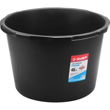 Кадка ЗУБР "ЭКСПЕРТ" строительная пластмассовая, 45л 06095-45_z03 купить в Нижневартовске