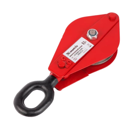 Блок монтажный с проушиной, 0,5  т Matrix 51926 купить в Нижневартовске