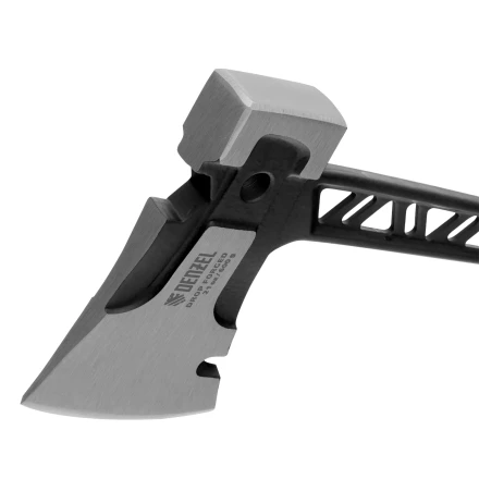 Топор цельнокованый 600 г Denzel 21499, двухкомпонентная обрезиненная рукоятка купить в Нижневартовске